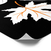 Herbstausgänge Abstrakt Poster (Ecke)