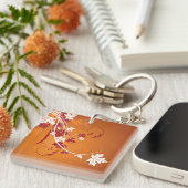 Herbstausgänge Abstrakt Schlüsselanhänger (Vorderseite rechts)