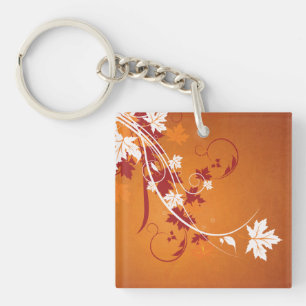 Herbstausgänge Abstrakt Schlüsselanhänger