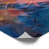 Herbstausgänge am Lago Maggiore Poster (Ecke)