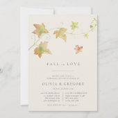 Herbstausgänge Herbstessen Probe Einladung (Vorderseite)