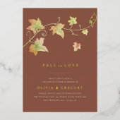 Herbstausgänge Herbstessen Probe Folieneinladung (Vorderseite)