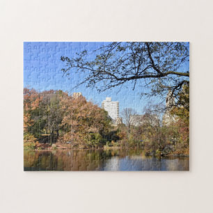 Herbstausgänge im New York City Central Park NYC Puzzle