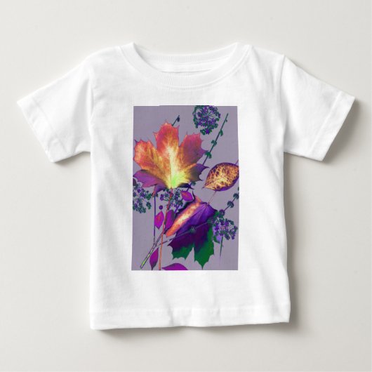 Herbstausgänge in Lilac Baby T-shirt (Vorderseite)