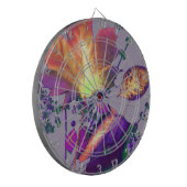 Herbstausgänge in Lilac Dartscheibe (Vorderseite Links)