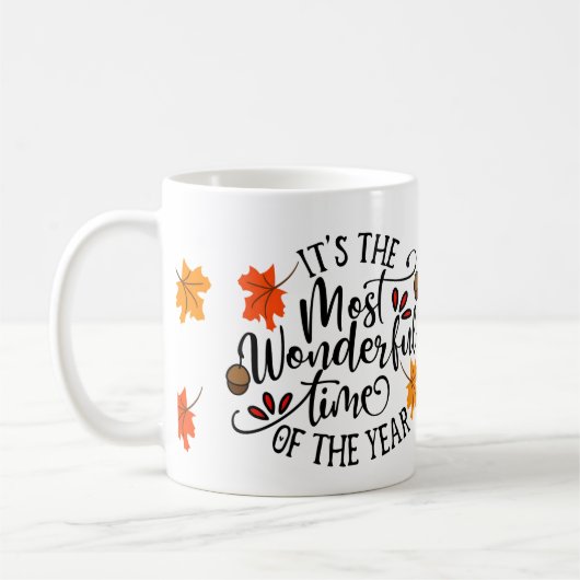 Herbstausgänge 🍁 kaffeetasse (Links)
