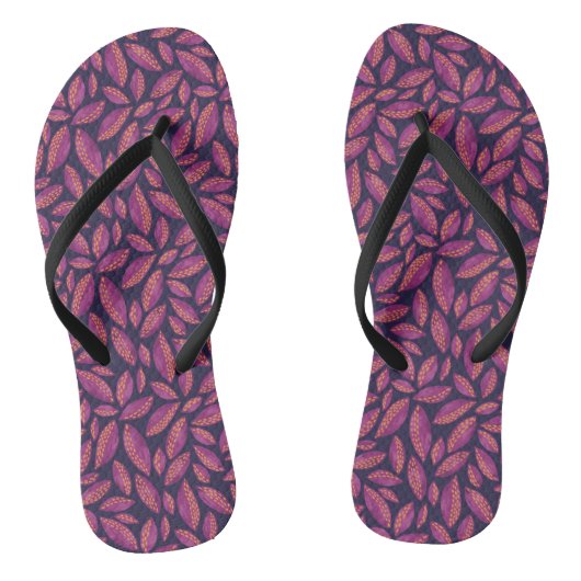 Herbstausgänge Lila Badesandalen (Fußbett)