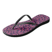 Herbstausgänge Lila Badesandalen (Schrägansicht)