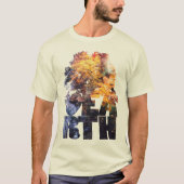 Herbstausgänge mit Fluss T-Shirt (Vorderseite)