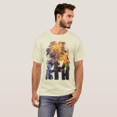 Herbstausgänge mit Fluss T-Shirt (Vorne ganz)