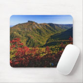 Herbstaussicht der Linville Schlucht oft als die Mousepad (Mit Mouse)