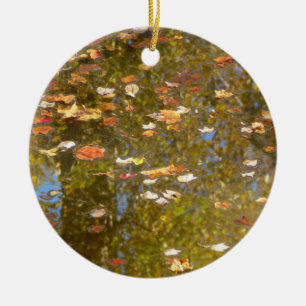 Herbstausstiege und Streams-Reflektion bei Greenbe Keramikornament