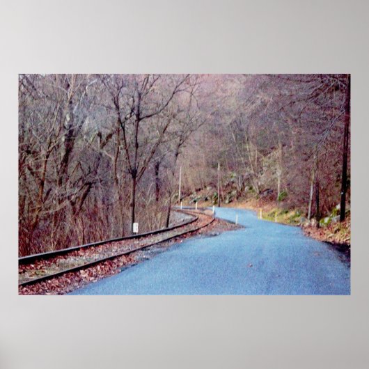 Herbstbahn Poster (Vorne)