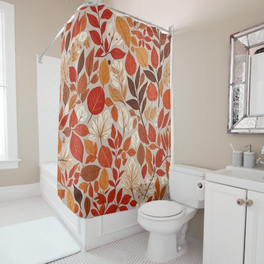 Herbstband Duschvorhang (Beispiel)