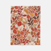 Herbstband Fleecedecke (Vorderseite)