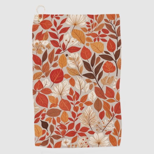 Herbstband Golfhandtuch (Vorderseite)