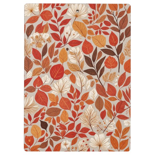 Herbstband Klemmbrett (Rückseite)