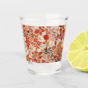 Herbstband Schnapsglas