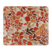 Herbstband Schneidebrett (Vorderseite)