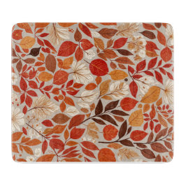 Herbstband Schneidebrett