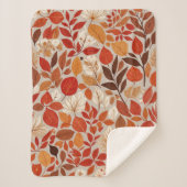 Herbstband Sherpadecke (Vorderseite)