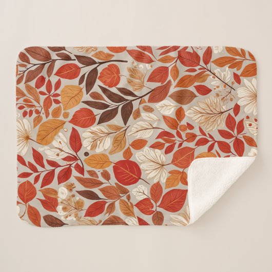 Herbstband Sherpadecke (Vorderseite (Horizontal))