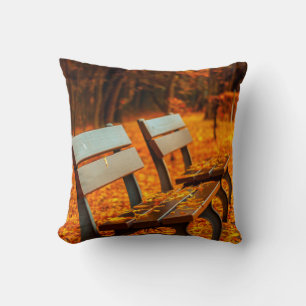 Herbstbank Design Schlafzimmer oder Couchkissen Kissen