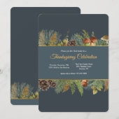 Herbstbanner Einladung (Vorne/Hinten)