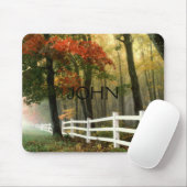 Herbstbanner Personalisiert Mousepad (Mit Mouse)
