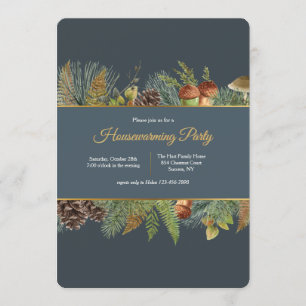 Herbstbannereinladung Einladung