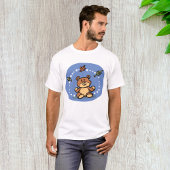 Herbstbär mit sinkenden Blätter T-Shirt