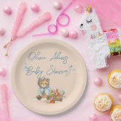 Herbstbärenspulmaschine, Vorsicht Pappteller (Party)