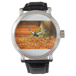 Herbstbaum 11 armbanduhr