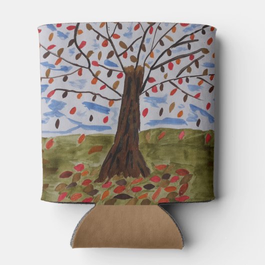 Herbstbaum Dosenkühler (Rückseite)