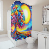 Herbstbaum Duschvorhang (Beispiel)