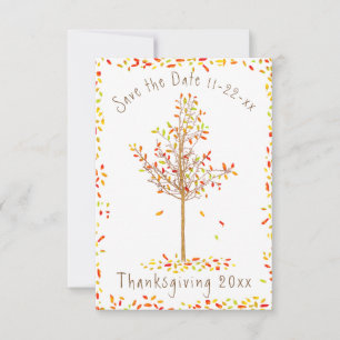 Herbstbaum-Erntedank Save the Date