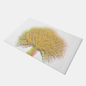 Herbstbaum Fußmatte (Schrägansicht)