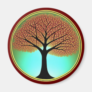 Herbstbaum im Magnet des Lebens