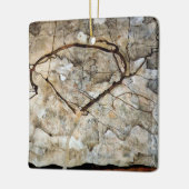 Herbstbaum in Bewegung von Egon Schiele Keramikornament (Links)