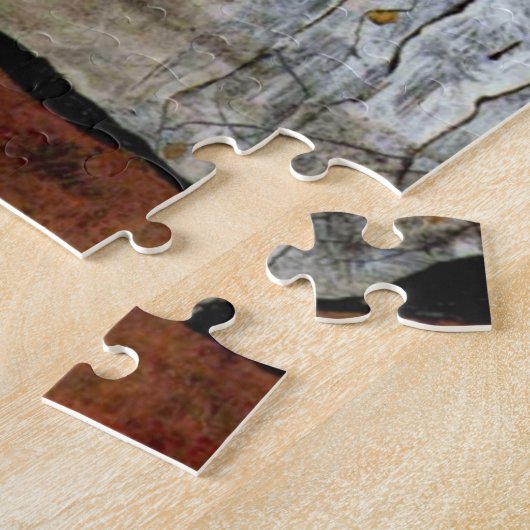 Herbstbaum in Bewegung von Egon Schiele Puzzle (Seite)