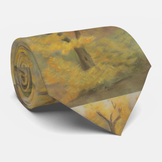 Herbstbaum Krawatte (Gerollt)