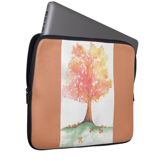 Herbstbaum Laptopschutzhülle (Vorne Rechts)
