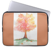 Herbstbaum Laptopschutzhülle (Vorderseite)
