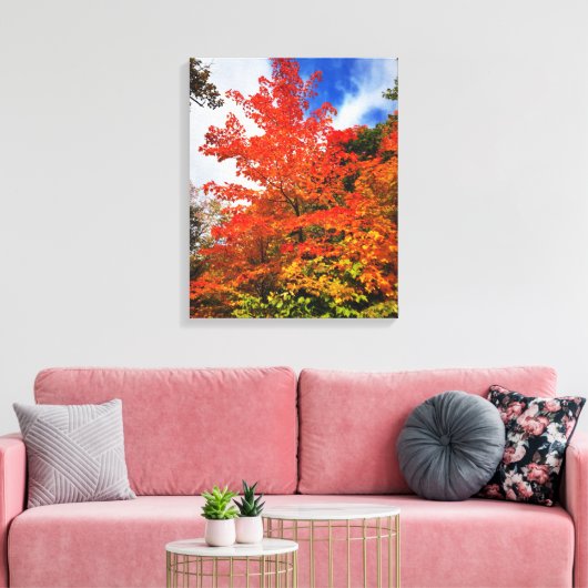 Herbstbaum Leinwanddruck (Insitu (Wohnzimmer))