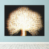 Herbstbaum Leinwanddruck (Insitu (Holzboden))
