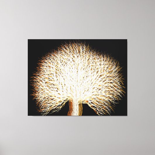 Herbstbaum Leinwanddruck (Vorderseite)
