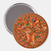 Herbstbaum...... Magnet (Vorderseite/Rückseite)