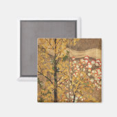 Herbstbaum Magnet (Vorderseite/Rückseite)