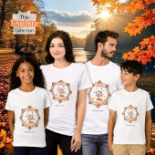 Herbstbaum Mandala Foliage Erntedank T-Shirt