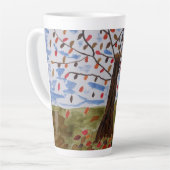 Herbstbaum Milchtasse (Linke Ecke)